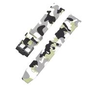 Decorations CXYWBD pour Moonswatch End Ext End Silicone Rubber Bracelet Men Femme Sport Watch Band Accessoires 20 mm Beautiful