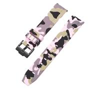 Decorations CXYWBD pour Moonswatch End Ext End Silicone Rubber Bracelet Men Femme Sport Watch Band Accessoires 20 mm Beautiful