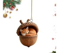Décorations d'animaux | Pendentif en Acrylique 2D Animaux de Festival | Décorations pour Arbre de Noël,pour Arbre de Noël et Vacances d'hiver Extérieur Maison Salon Chambre Patio Jardin Arrière-Cour