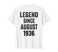 Décorations d'anniversaire 90 Ans 90 Ans août 1936 90e Anniversaire T-Shirt