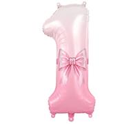 Décorations d'anniversaire avec nœud rose « Girls Just Wanna Be One