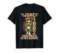 Décorations d'anniversaire pour Homme 44 Ans 1982 44 Ans T-Shirt