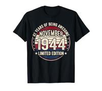 Décorations d'anniversaire Vintage 82 Ans pour Homme 82 Ans 1944 82e Anniversaire T-Shirt