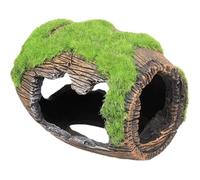 Décorations d'aquarium en Baril cassé, thème de Naufrage, décoration multifonctionnelle pour Betta,Grand