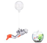 Décorations d'aquarium flottantes | Glow-in-The-Dark Fish Tank Décoration Petit | Décoration de réservoir de poissons Underwater World Small Floating Ball Dispositif de flottement pour aquarium