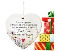 Décorations d'arbre de Noël d'amitié,Ornements d'amitié pour Arbres de Noël - Ornements acryliques d'arbre de pour Les Vrais Amis, décor de Vacances - Ornement de ami pour