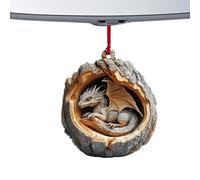 Décorations D'arbre De Noël En Acrylique,Décorations De Noël Animaux Réalistes 2D Acrylique - Sacs Décoratifs Festifs Colorés Pendentif Pour Fêtes Mur Famille Voiture Maison Amis Collège