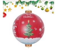 Décorations d'arbre de Noël - gonflables géantes en PVC | Extérieur adapté pour Jardin, terrasse Peut être connecté à des Boules Parfait Les soirées thè