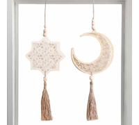 Décorations d'arbre | En bois d'ornement religieux de - Élégant pendentif d'arbre - Décoration pour portes, murs, branches, magasins, maisons