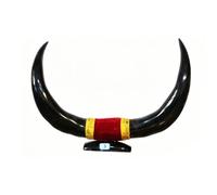 Décorations d'automne pour la maison symbolisant la richesse et la fortune fabriquées à partir de véritable corne de bœuf, décorations uniques pour table, étagère, bureau, décoration de bureau