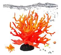 Décorations de aquarium - Coraux végétaux aquariums | Décor de cual pêche avec conception de simulation douce | Faux aquatiques d'aquarium pour l'aménagement paysager | Ornement des paysages d