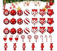 Décorations de bonbons | Décorations de sapin de Noël | Ensemble de sucettes en bois coloré pour jardin, magasin, chambre, arrière-cour, lieu de travail