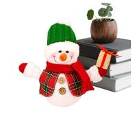 Décorations De Bonhomme De Neige - Figurine Ornementale de Pièce Maîtresse avec Lumière - Décorations de Noël pour la Maison,Pour Hiver Maison Fête Vacances Bureau Cheminée Intérieur Table À Ma