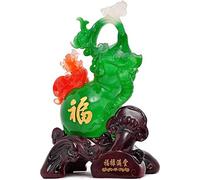 Décorations de Bureau Ornements de Gourde Ouverts déplacés vers Une Nouvelle Maison WU Lou Cadeaux d'affaires Feng Shui Salon intérieur Maison Meuble TV Décorations Artisanales Ornements de