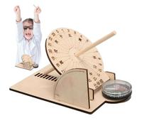 Décorations de bureau pour la maison avec horloge solaire, jouets de puzzle modèle horloge solaire, jouets éducatifs d'apprentissage pratique, Ancient Timers Mesure éducative du temps