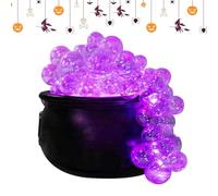 Décorations de Chaudron d'halloween,Grands Pots de Chaudron Décorations d'halloween,Black Bowl Vintage Decor Illuminez Le des Sorcières | de sorcière à trépied, décorations festives