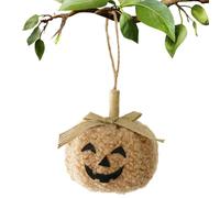 Décorations de Citrouille | Citrouille Sourire Décorations d'Halloween pour Arbre ou Porte | Décoration Halloween Intérieur et Extérieur pour Mur Porte Chambre Étagère Jardin Patio Terrasse