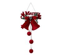 Décorations de Cloches de Noël, Pendentif Décoratif Accrochable pour Fête d'hiver, Cloche de Décoration pour Guirlande de Noël, pour Jardin Cour Patio Porte D'Entrée Arbre Bureau Clôture