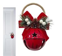 Décorations De Cloches De Noël Pour Sapin Pendentif Rustique Métal Pomme