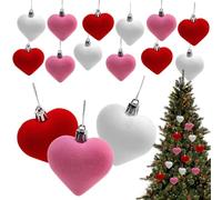 Décorations de Cœur pour la Saint-Valentin 12 Pièces De Décoration | Ornements Suspendables Pour Un Mariage Pour Mariage Noël Rendez-Vous Maison Chambre Salon Réunion