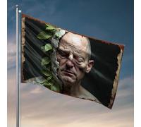 Décorations de dortoir pour College Guys Nature'S Resilience : A Man's Journey Through Time And Growth Flag Gym Flag Marquage Drapeaux (120 x 180 cm)