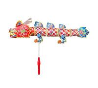 Décorations de dragon en papier à LED pour le Nouvel An chinois traditionnel à suspendre, décoration de danse du dragon