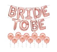 Décorations de enterrement de vie de jeune fille, ballons mariée à être, décorations de shower de mariée, décorations de fête de fiançailles, Noël Taille UniqueLatex