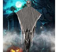 Décorations de fantômes squelettes d'Halloween suspendues, faucheurs pour les meilleures décorations extérieures d'Halloween 90 cm