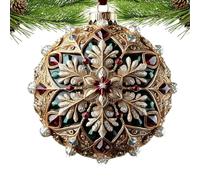 Décorations de fée de Noël en acrylique 2D - Pendentif de vacances de rêve | Décorations planètes de conte de fées de Noël pour rebord de fenêtre maison de campagne grand-mère J