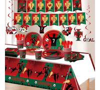 Décorations de fête à thème de joueur de Football espagnol, ensemble de ballons étoile de Football, fournitures de fête d'anniversaire pour garçon, accessoires de bannière d'arrière-plan Cr & 7 9inch
