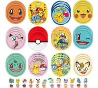 Décorations de fête d'anniversaire Pokemon, assiettes de fête jetables, assiettes à thème Pikachu, serviettes, nappe, cadeau d'anniversaire pour enfant, réception-cadeau pour bébé 20 pièces