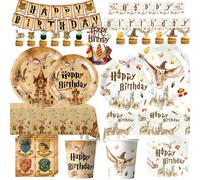 Décorations de fête d'anniversaire sur le thème des dessins animés, ballons, sacs cadeaux, fournitures pour événements, cadeaux de fête prénatale, ensemble de vaisselle 1pcs tablecloth