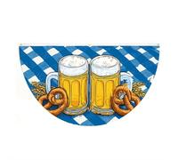 Décorations de fête de la bière, drapeaux bavarois, drapeaux de fête allemands, fanions de fête, fanions de fête, fanions, décoration de clôture, porche, cour, réutilisables pour fêtes allemandes