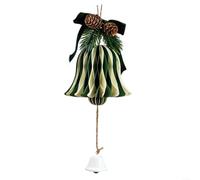 Décorations de fête de Noël à suspendre avec décorations en papier nid d'abeille, cloche et boules de papier, conçues pour un mariage, un bureau et une salle de classe (011)