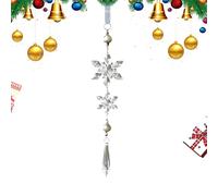Décorations de Flocons de Neige,Charme Pendentif en Acrylique 2D - Décorations De Noël,pour Bureau, Extérieur, Maison, Fête, Hiver, Intérieur, Vacances, Plafond