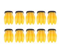 Décorations de fruits pour maison de poupée, 10 pièces, mini décorations de banane réalistes, artisanat en résine exquis pour maison de poupée, Table de cuisine, décoration de