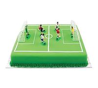 Décorations de Gâteaux - PME - FS009 - Lot de 9 - Football - Multicolore - Plastique