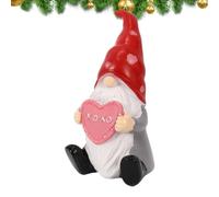 Décorations de gnomes pour la maison Figurine Sculpture Amour En Résine De | Nains Décoratifs Saint-Valentin Pour Bureau Table Cheminée Étagère Chevet Salon Maison