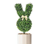 Décorations De Lapins Topiaire En Plein Air - Statue De Lapin De Pâques, Décoration Topiaire | Chiffres Pour Animaux La Scène Extérieure Intérieure Saisonnière, Décoration De Lapins Pour Vacanz