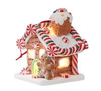 Décorations de maison en d'épice, décorations de Noël douces et brillantes, décorations de Noël en d'épice au design classique, adorables figurines du pays des merveilles d'Invi