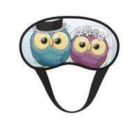 Décorations de mariage : Hiboux rigolos,Masques de sommeil occultants, cache-yeux couvrants, masques de sommeil anti-lumière