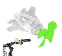Décorations de moto pour homme - Petit accessoire de moto pour guidon, décoration avec lumières LED actionnées par le vent, accessoires pour vélo de véhicules électriques