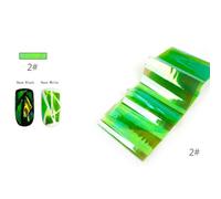 Décorations De Nail Art, Autocollant D'ongles En Verre Miroir Cassé, Breloque En Verre Cassé Laser Aurora Autocollants D'ongles, Décalcomanie Légère, Accessoires Pour Ongles