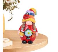 Décorations De Nains De Noël | Décoration Saisonnière de Sans Visage - Petite Statue De Sans Visage | Pour Décoration Intérieure Bibliothèque Célébration Fête Rassemblement Bureau Maison Pièce Maîtres