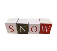 Décorations de Noël, 4 pièces, décorations saisonnières | Décoration de bureau de Noël pour collectionneurs, amants, artisanat, maison, bureau, chambre, salon, bibliothèque, vitrine