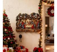 Décorations de Noël à suspendre en macramé bohème avec motifs complexes pour salon, chambre à coucher et décoration d'intérieur