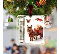 Décorations de Noël à suspendre - Support festif pour offrir une décoration de vacances
