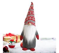 Décorations De Noël à Thème | Poupées Et Figurines Faites À La Main | Décorations en Forme De Gnomes De Noël | pour Jardin Fenêtre Maison Intérieur Halloween Table Occasions Bureau Fête