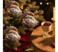 Décorations De Noël Animaux - Décoration Amusante en Forme de Gland 3D pour la Maison - Pendentifs Mignons pour Sapin de Noël - pour Extérieur Cheminée Salon Jardin Patio Fête