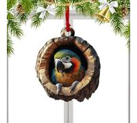 Décorations de Noël Animaux | Ornements De Noël 2D en Acrylique,Décorations Festives pour Organisateurs De Fêtes, Événements Et Décoration Intérieure - Décoration Murale Fenêtre Couronne